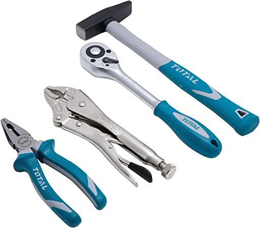 Hand tool kit 142 pieces Model: TOTAL THKTHP21426